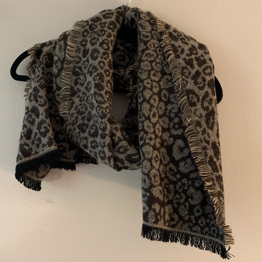 Cheetah Print Scarf